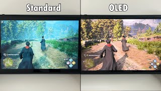 Stead Deck vs Steam Deck OLED Side by Side Comparison Gameplay [upl. by Ydrah]