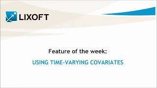 Feature of the week 15 Using timevarying covariates [upl. by Oigroeg]