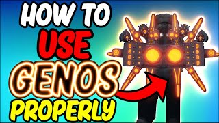 How To Play Genos Properly The Strongest Battlegrounds [upl. by Rosalba]