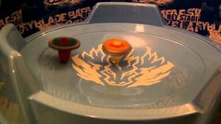 Flash Sagittario vs Flame Byxis  Beyblade Battle [upl. by Diane-Marie]