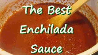 The Best Homemade Mexican Enchilada Sauce  Easy Enchilada Sauce Recipe [upl. by Vihs]