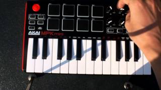 AKAI MPK MINI 2 REVIEW  2 GENERATION KEYBOARD [upl. by Damalus]