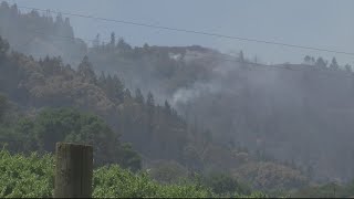 Point Fire spreads to 1190 acres [upl. by Marka]