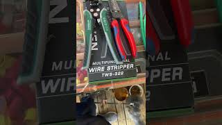 Knipex 13728 y Tesmen tws322 dos pelacables multiusos gerardoblogselectric [upl. by Udenihc]