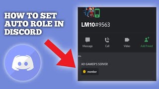 How to Setup Auto Role  Automatically Give Roles in Discord 2022 [upl. by Emory]