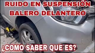 COMO DETECTAR SI SUMBAN O ESTAN DAÑADOS LOS BALEROS DE TU CARRO [upl. by Latsirhc657]