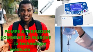 COMMENT FONCTIONNE UNE POMPE A PERFUSION [upl. by Kirsti557]