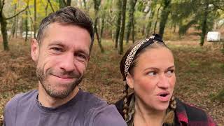 LIVING IN THE WOODS Our VANLIFE Outdoor Lifestyle in New Forest UK [upl. by Aiker]