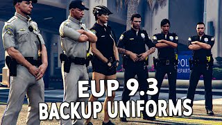 EUP 93 and Backup Install Easy Emergency Uniform Pack  GTA 5 LSPDFR [upl. by Eniahs579]