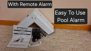 REVIEW of a Simple To Use Pool Alarm [upl. by Hesoj]