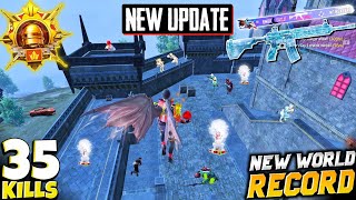 BEST UPDATE IN BGMI HISTORY 🔥 BGMI 34 UPDATE GAMEPLAY WORLD RECORD  BGMI NEW UPDATE [upl. by Obnukotalo]