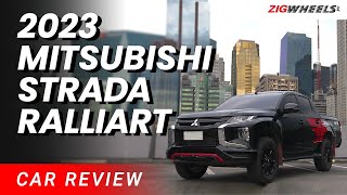 2023 Mitsubishi Strada RALLIART 4x2 Review  ZigwheelsPh [upl. by Bland]