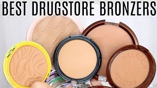 BEST DRUGSTORE BRONZERS  Best Drugstore Makeup Series 2019 [upl. by Gerianna577]