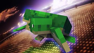 MINECRAFT but the turtles sound like POLNAREFF from JoJo [upl. by Bevan]