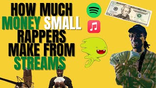 How Much Money Small Rappers Make From Streams [upl. by Halette]