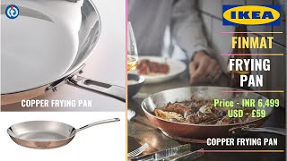 IKEA FINMAT Copper Frying Pan Review [upl. by Anatnom320]