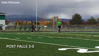 5A boys soccer state semifinal shootout Boise vs Post Falls [upl. by Inava]