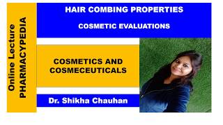 Cosmetic Evaluation  Hair Combing Properties [upl. by Akinhoj]