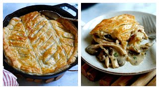 Chicken and Mushroom Pie Recipe [upl. by Callan]