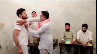 Pk Run Mureed Pehlwan Student Vs Teacher in Classroom Funny School New Video [upl. by Howzell]