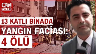 SON DAKİKA 🚨 Şişlide Bir Binada Yangın 4 Kişi Hayatını Kaybetti Haber [upl. by Marcile]