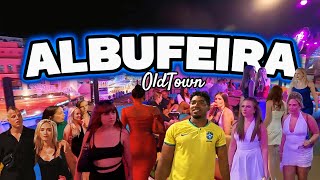 ALBUFEIRA Old Town September Nightlife Clubs Bars Restaurants Portugal [upl. by Trev]