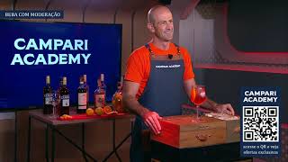 Aprenda a fazer um Aperol Spritz com a Campari Academy [upl. by Shamus]