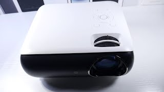 Happrun H1 Projector Native 1080P Bluetooth Projector [upl. by Hurst]