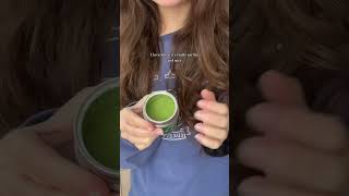 How to make matcha at how amp easy recipes with chamberlain coffee 🍵 matcha matcharecipe PART 1 [upl. by Benzel850]