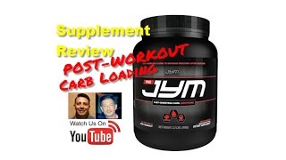 JYM Fast Digesting Carbs Post Workout Supplement with Dextrose Review [upl. by Anig]