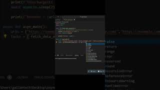 création dun programme informatique avec asyncio [upl. by Margherita]