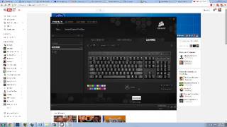 Corsair K70 RGB how to use Corsair software [upl. by Bevin139]