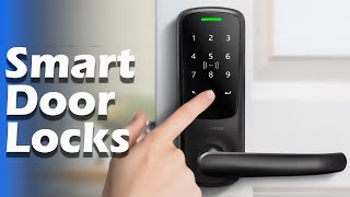 5 Coolest Smart Door Locks 2024  Top Smart Locks That Secure Your Home [upl. by Sorensen]