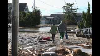 Hurricane Sandy Normandy Beach [upl. by Elagibba]