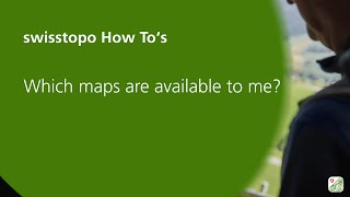 swisstopo app – simply moving Which maps are available to me [upl. by Bel576]