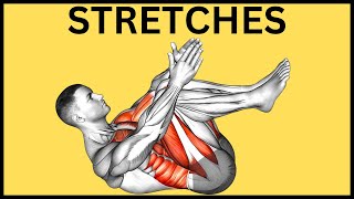 10 Best Morning Stretching Exercises For Beginners  5Minute Fitness Play [upl. by Halona]