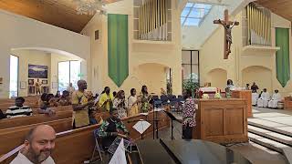 TOLIA NZOTO YA MOKONZI ACS Choir at Queen of Peace Parish [upl. by Downes]