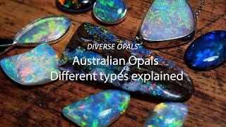 Australian Opals Different types explained [upl. by Nicki237]