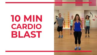 10 Minute CARDIO BLAST  At Home Workouts [upl. by Zerep210]