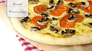 Recept Pizza Funghi  My Simply Special [upl. by Asehr508]