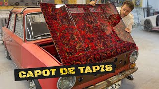 Nous fabriquons un vrai capot de voiture à partir dun tapis avec une machine CNC Wattson [upl. by Haorbed]