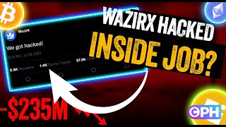 IS WAZIRX HACK INSIDER’S JOB BITCOIN MARKET UPDATE HINDI [upl. by Aitnahs]