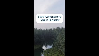 Easy fog in Blender [upl. by Nanny]