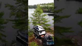 Eddie’s best campsite yet tinyhomeonwheels trailer trailerlife traveltrailer [upl. by Eelsel]