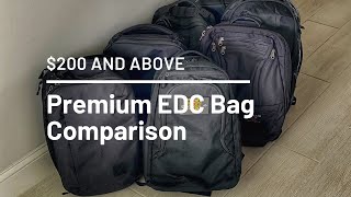 Premium EDC  Minimal Travel Bag Comparison Goruck Evergoods A19 TAD [upl. by Frans945]