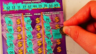 5000000 Lottery Ticket Scratcher JACKPOT 100x The Money [upl. by Orville]