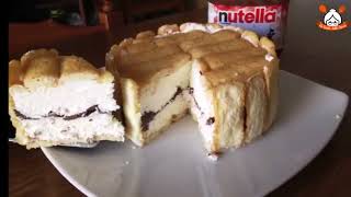 QUESTA TORTA FREDDA CHE VI FARA IMPAZZIRE PAVESINI E NUTELLA [upl. by Dazhahs591]