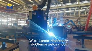 pipe flange seam welding machine [upl. by Carol-Jean288]