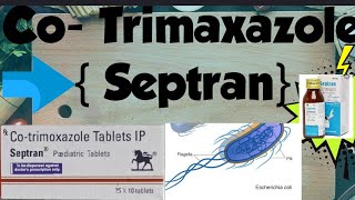 Sulfonamides Pharmacology CoTrimaxazole Pharamcology SEPTRAN Fancidar Bacterial infections 🦠🧫 [upl. by Dorena]