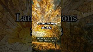 Lamentations 32223 shorts bible faith [upl. by Rist]